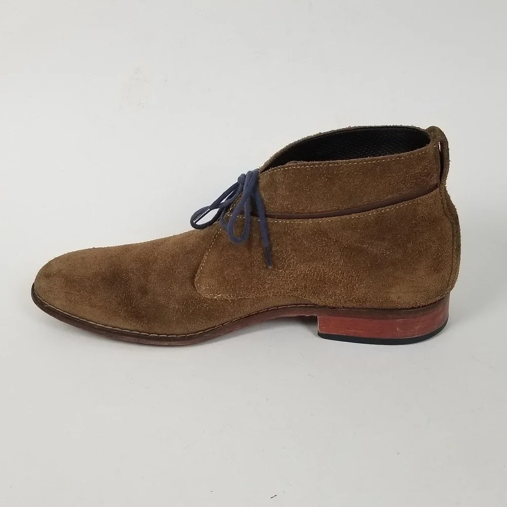 Cole Haan Shoes Mens Size 11 Brown Suede Chukka Bootsr Casual Everyday